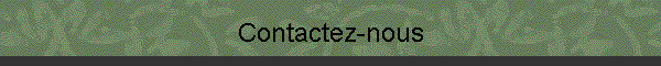 Contactez-nous